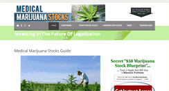 Desktop Screenshot of medicalmarijuanastocks.org