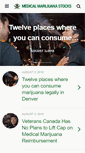 Mobile Screenshot of medicalmarijuanastocks.info